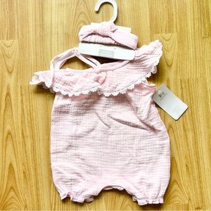 Le petit baby girl matching set